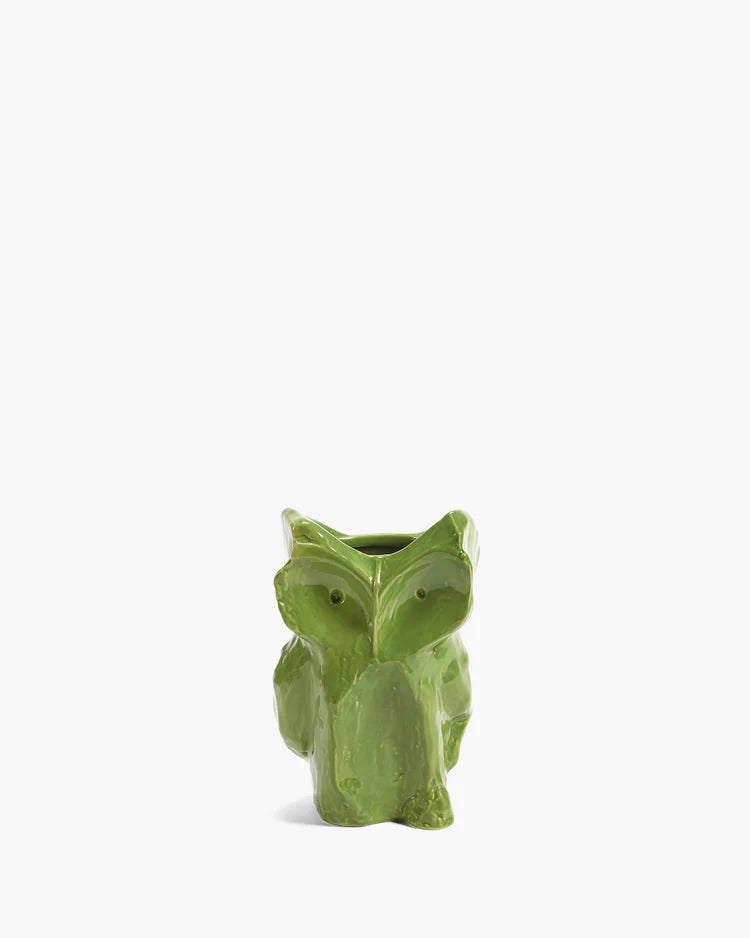 Vase Hibou - S - Vert - After Midnght