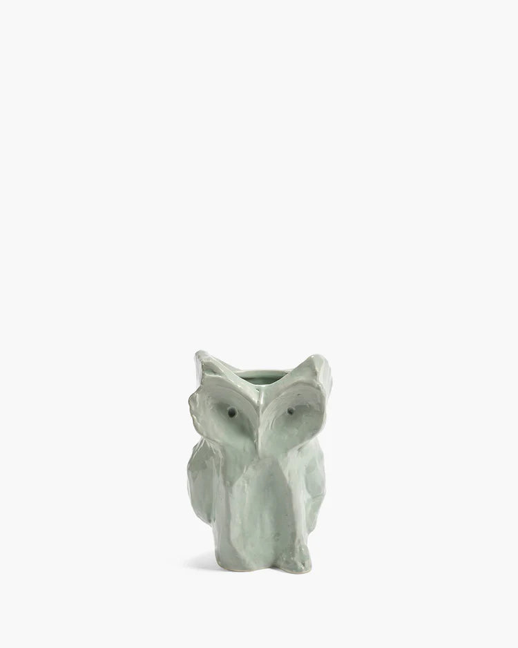Vase Hibou - S - Bleu clair - After midnight