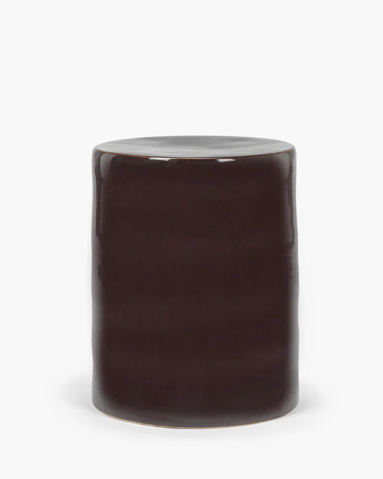 Table d'appoint brune - collection Pawn
