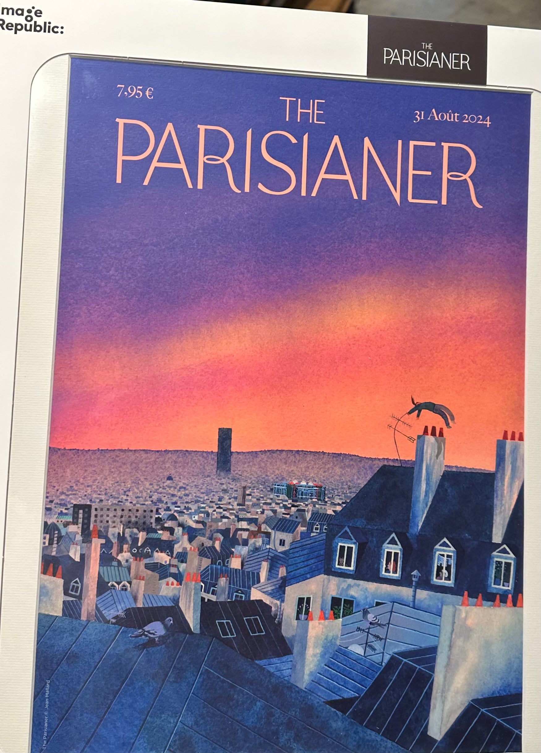 Affiche Saut À La Perche - The Parisianer