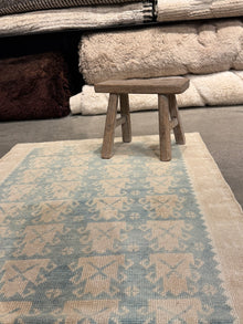 Tapis VINTAGE ancien, 100% laine noué main, 75cm x 183cm