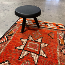 Tapis herki, noué à la main 284 x 80 cm