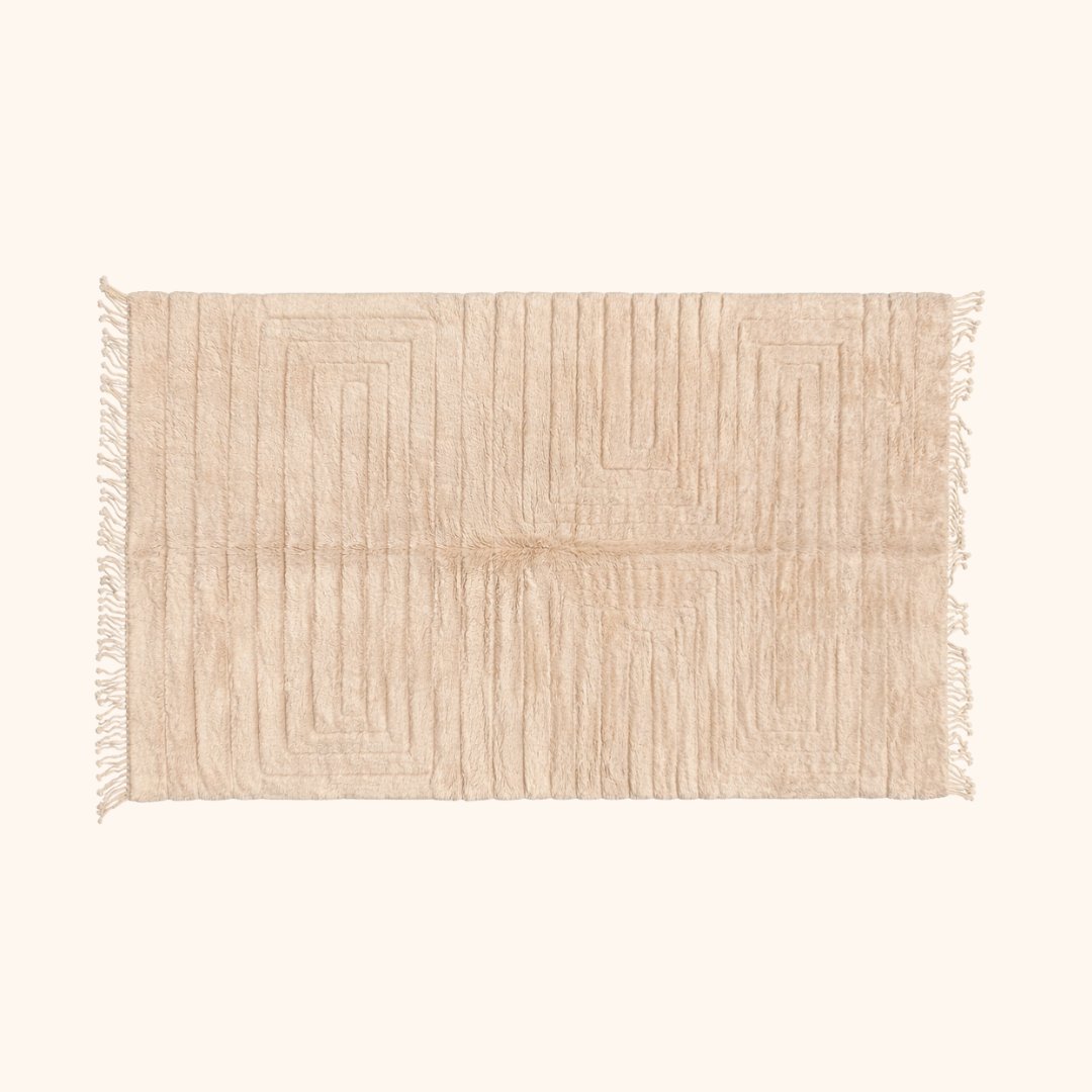 Tapis berbères marocain - Pièce unique 220/315