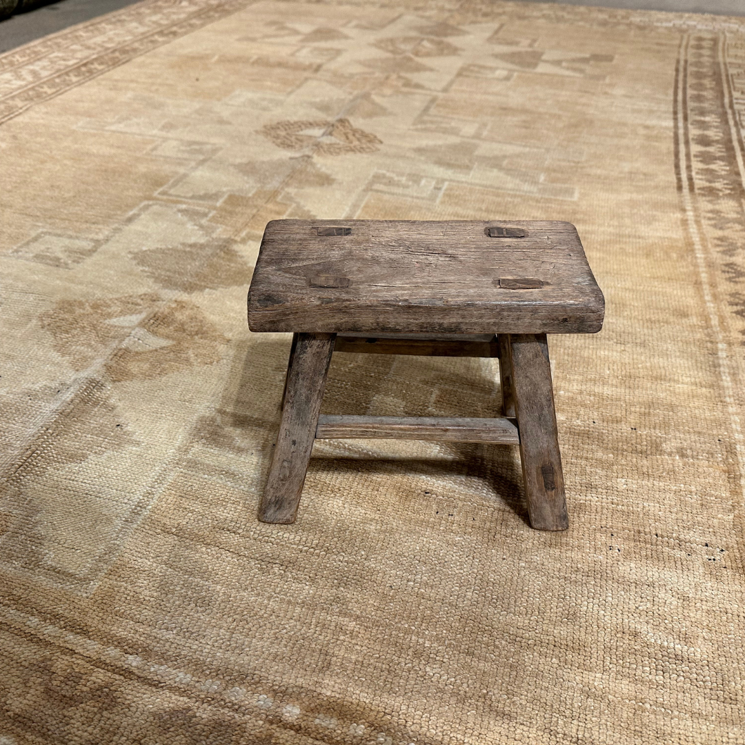 Tapis VINTAGE ancien, 100% laine noué main, 198cm x 258cm