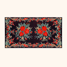 Tapis kilim moldave ancien, laine noué à la main, 188 x 327 cm