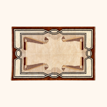 Tapis berbere contemporain, MRIRT, 100% laine noué main 150 x 265 cm