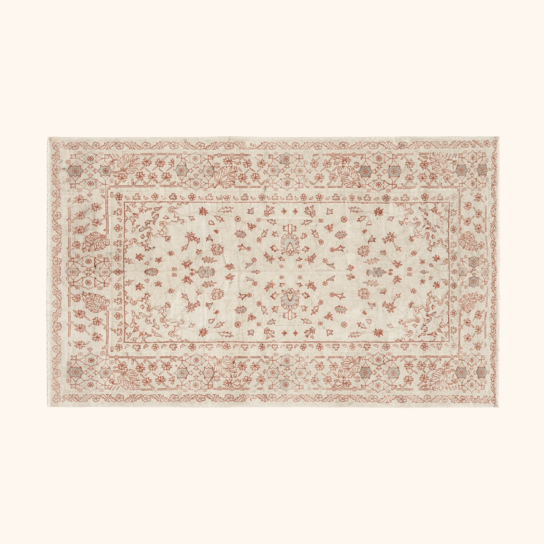 Tapis VINTAGE ancien, 100% laine noué main, 210cm x 300cm, 6'11" x 9'11"