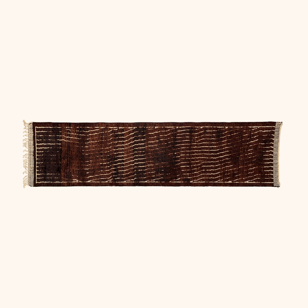 Tapis berbères marocain - Pièce unique 65/305