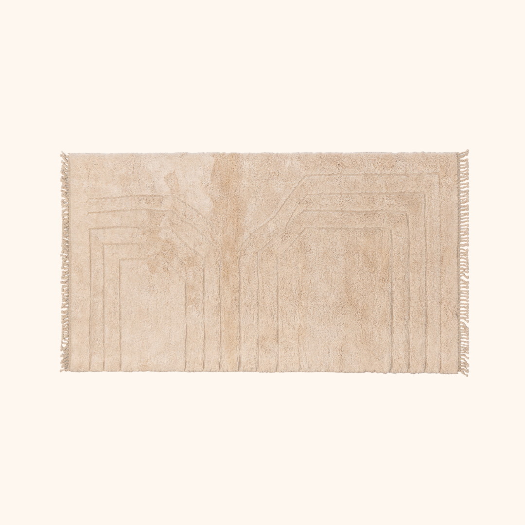 Tapis berbères marocain - Pièce unique 245/310