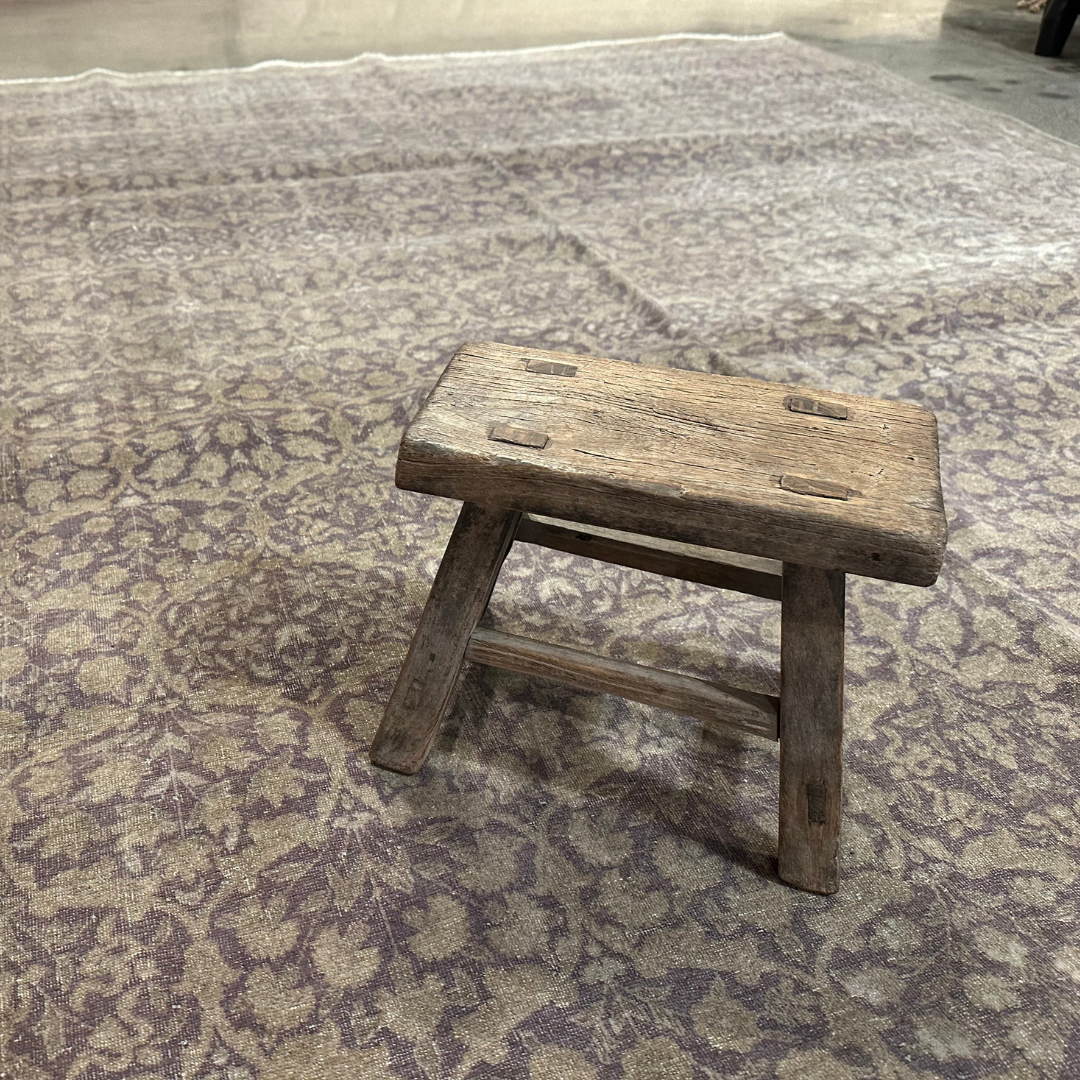 Tapis VINTAGE ancien, 100% laine noué main, 188cm x 272cm, 6'2" x 8'9"