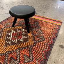 Tapis herki, noué à la main 323 x 87 cm