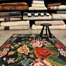 Tapis kilim moldave ancien, laine noué à la main, 234 x 134 cm