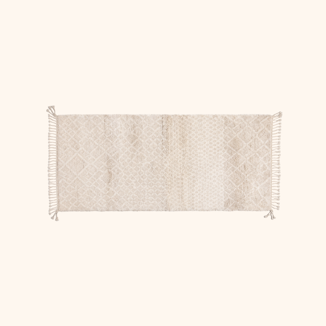 Tapis berbères marocain - Pièce unique 105/205