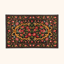 Tapis kilim moldave ancien, laine noué à la main, 359 x 200 cm