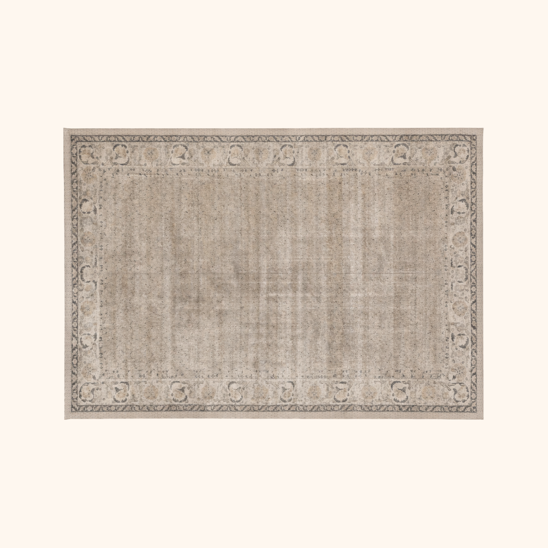 Tapis VINTAGE ancien, 100% laine noué main, 246cm x 350cm, 8'1 x 11' 15"