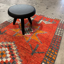 Tapis herki, noué à la main 309 x 85 cm