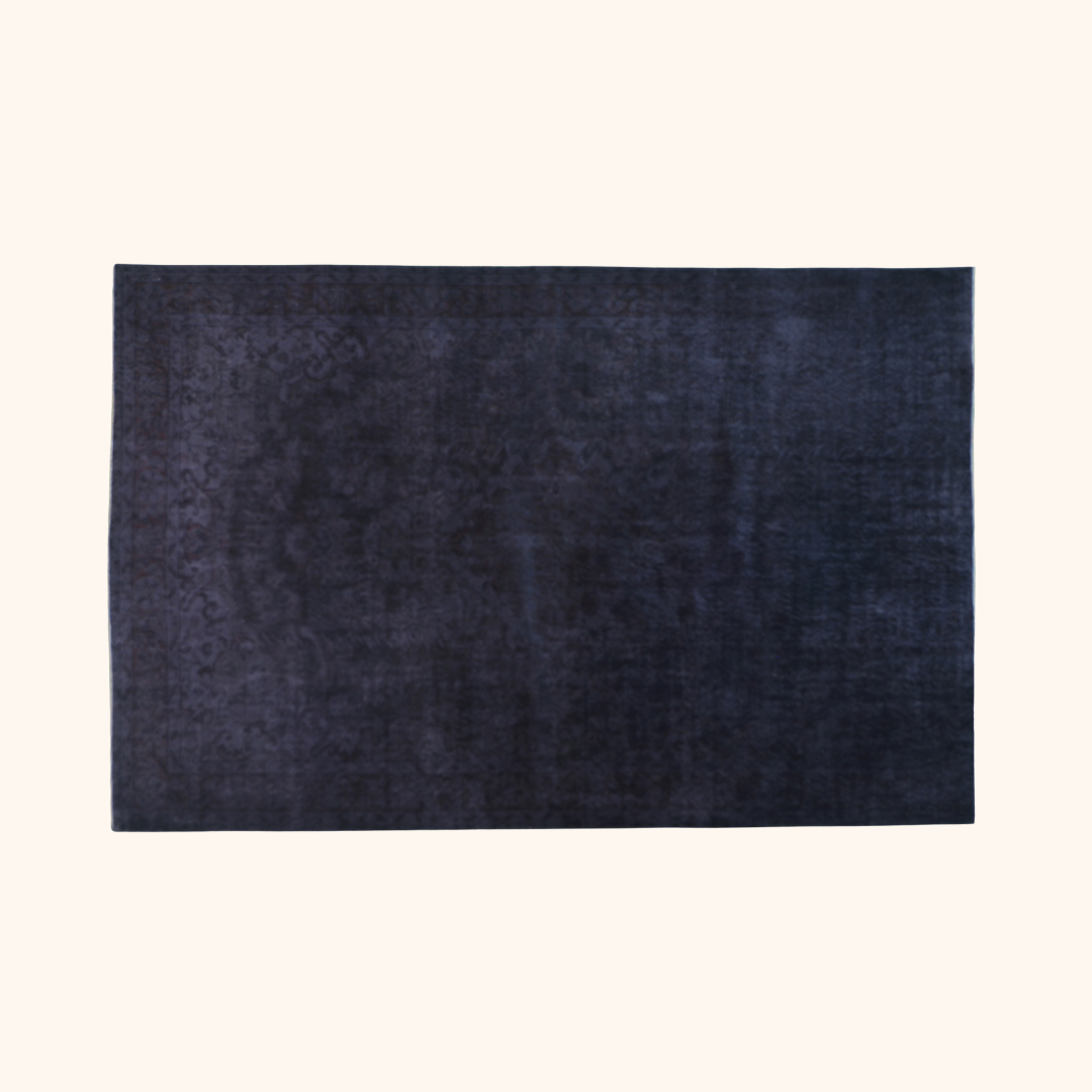 Tapis vintage ancien, laine sur trame coton, 201cm x 308cm