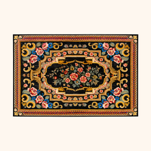 Tapis kilim Moldave - Pièce unique 149/196
