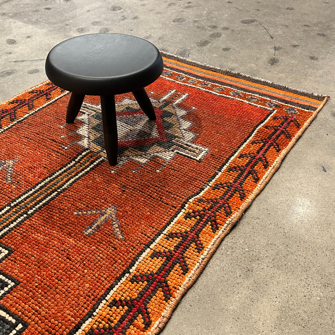 Tapis herki, noué à la main 322 x 95 cm