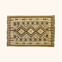 Tapis kilim MAIMANA - Pièce unique 82/120
