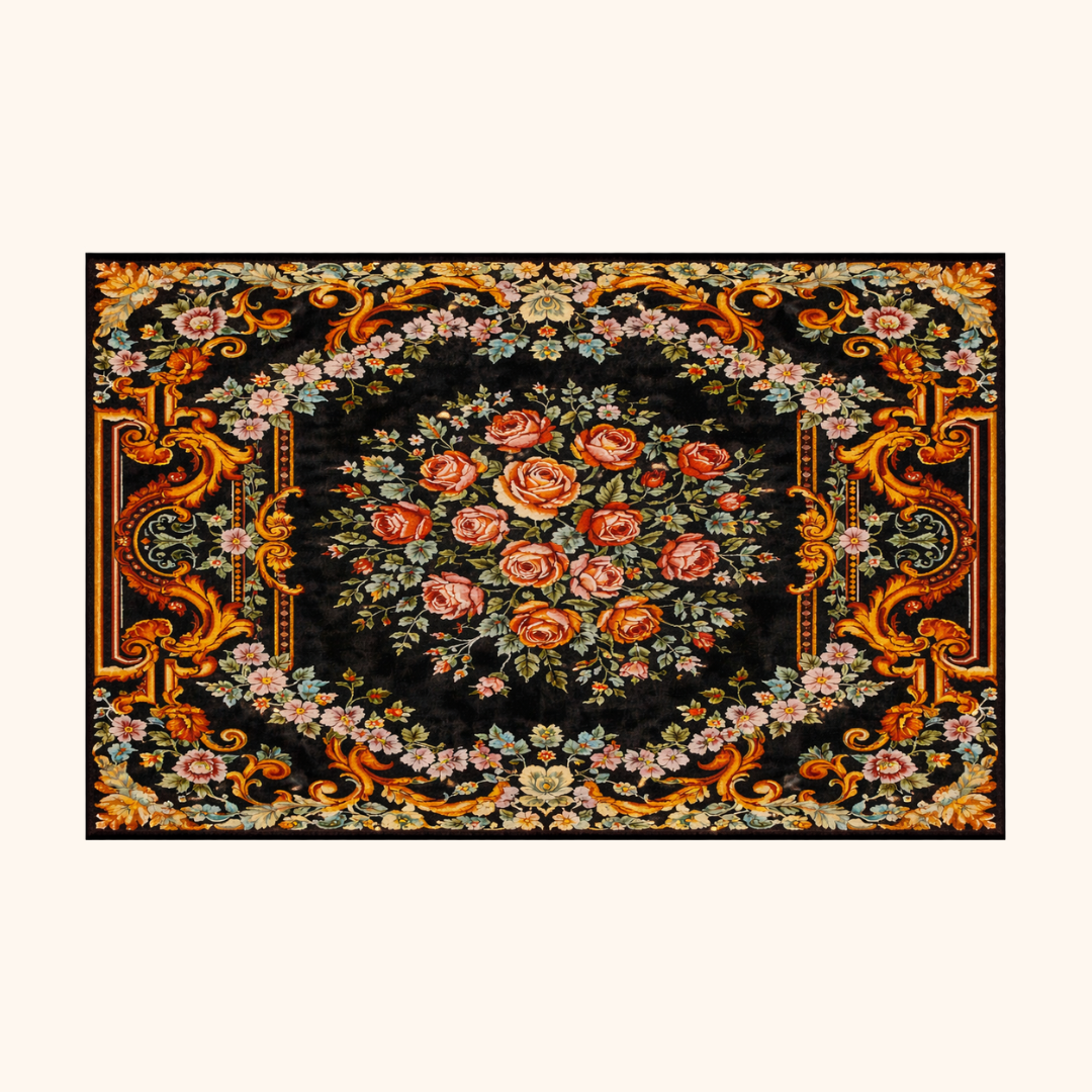 Tapis kilim moldave ancien, laine noué à la main, 236 x 401 cm