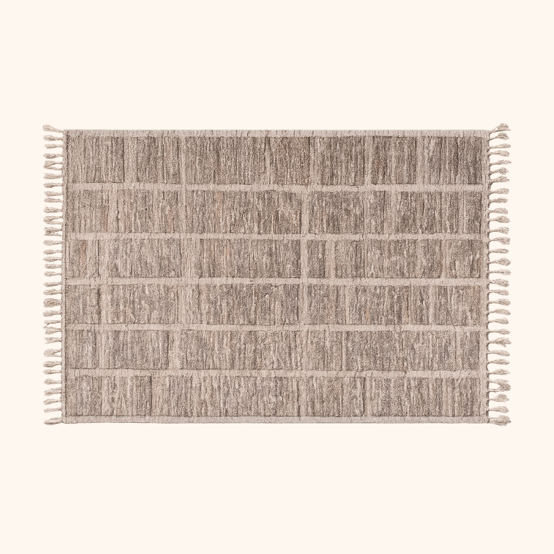 Afghan Rug 100% Wool - 205cm x 306cm
