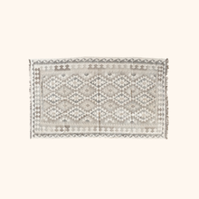 Natural Maimana Kilim Rug, 100% Hand-Knotted Wool - 150cm x 248cm