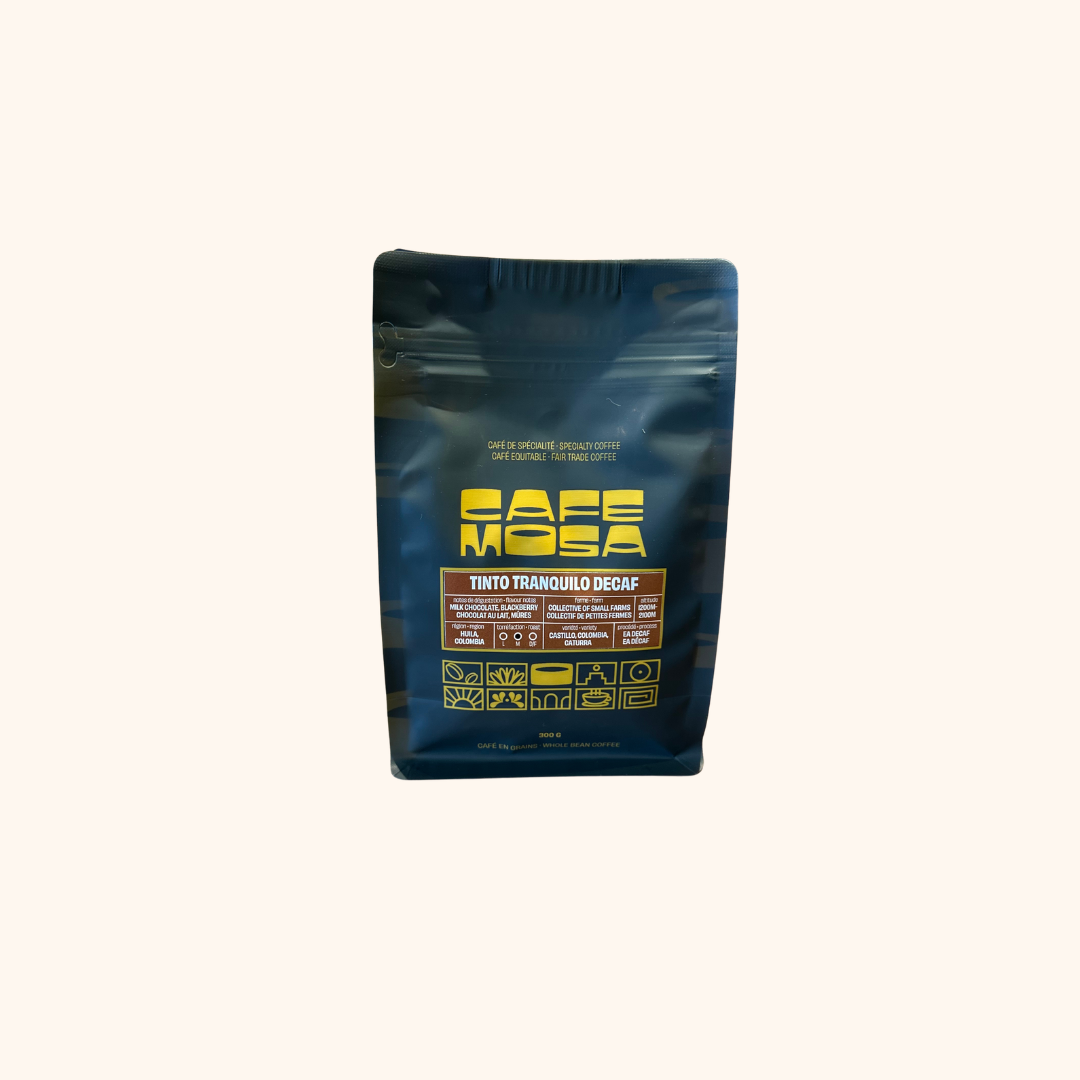 Sachet de café décaféiné