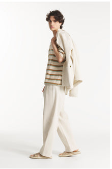 PISTILLIO - Pantalon en lin