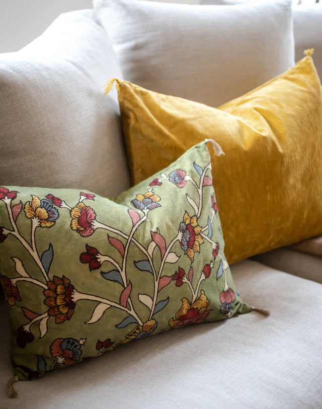 Coussin Kalamkari