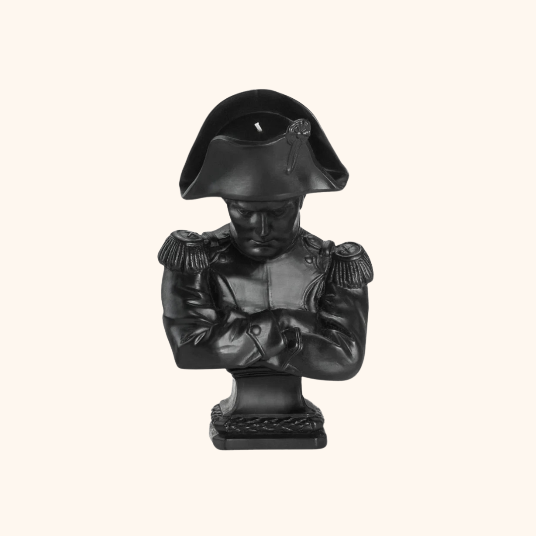 NAPOLEON - Buste en cire noir
