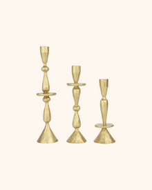 Set of 3 Jya candle holders