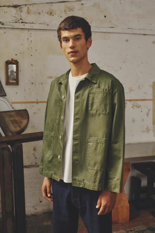 Veste de travail en gabardine - Homme