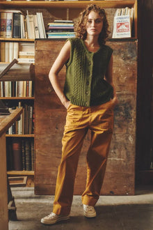 Pia - Gabardine work pants - Women