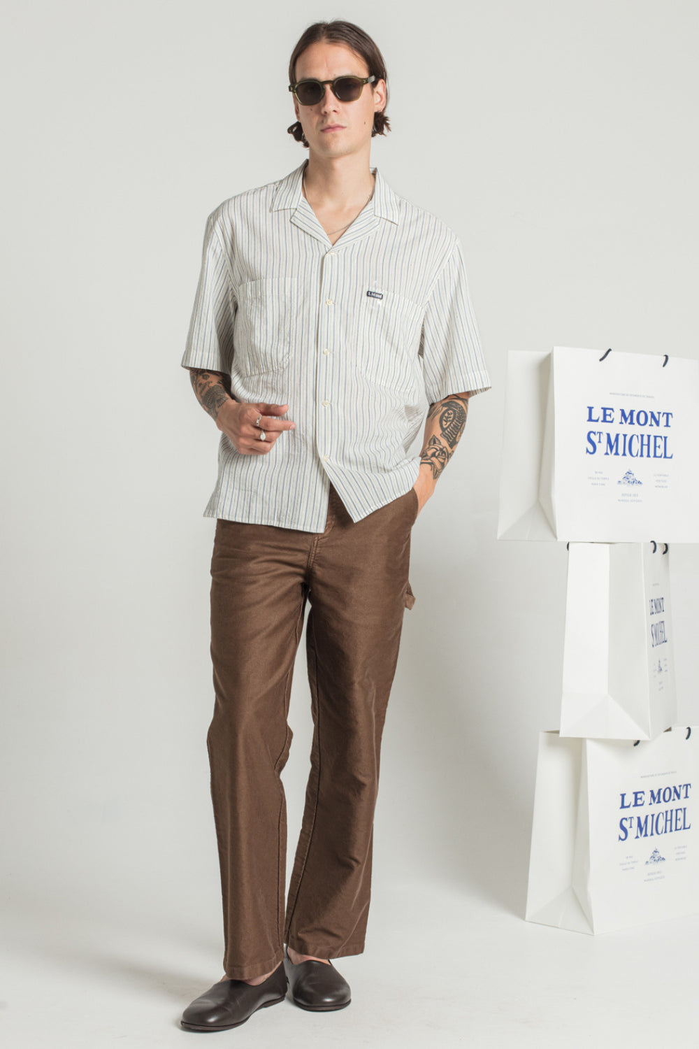 Pero - Pantalon carpenter en moleskine