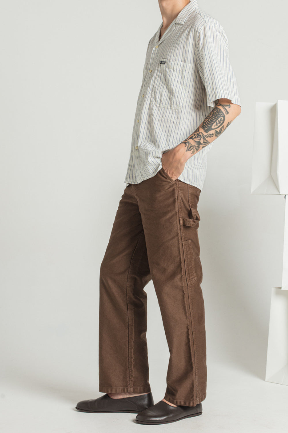 Pero - Pantalon carpenter en moleskine
