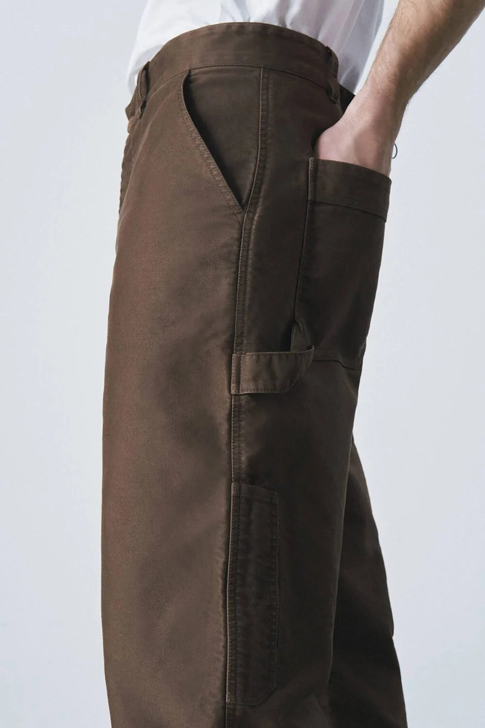 Pero - Pantalon carpenter en moleskine