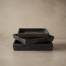 Square tea tray - Unique piece