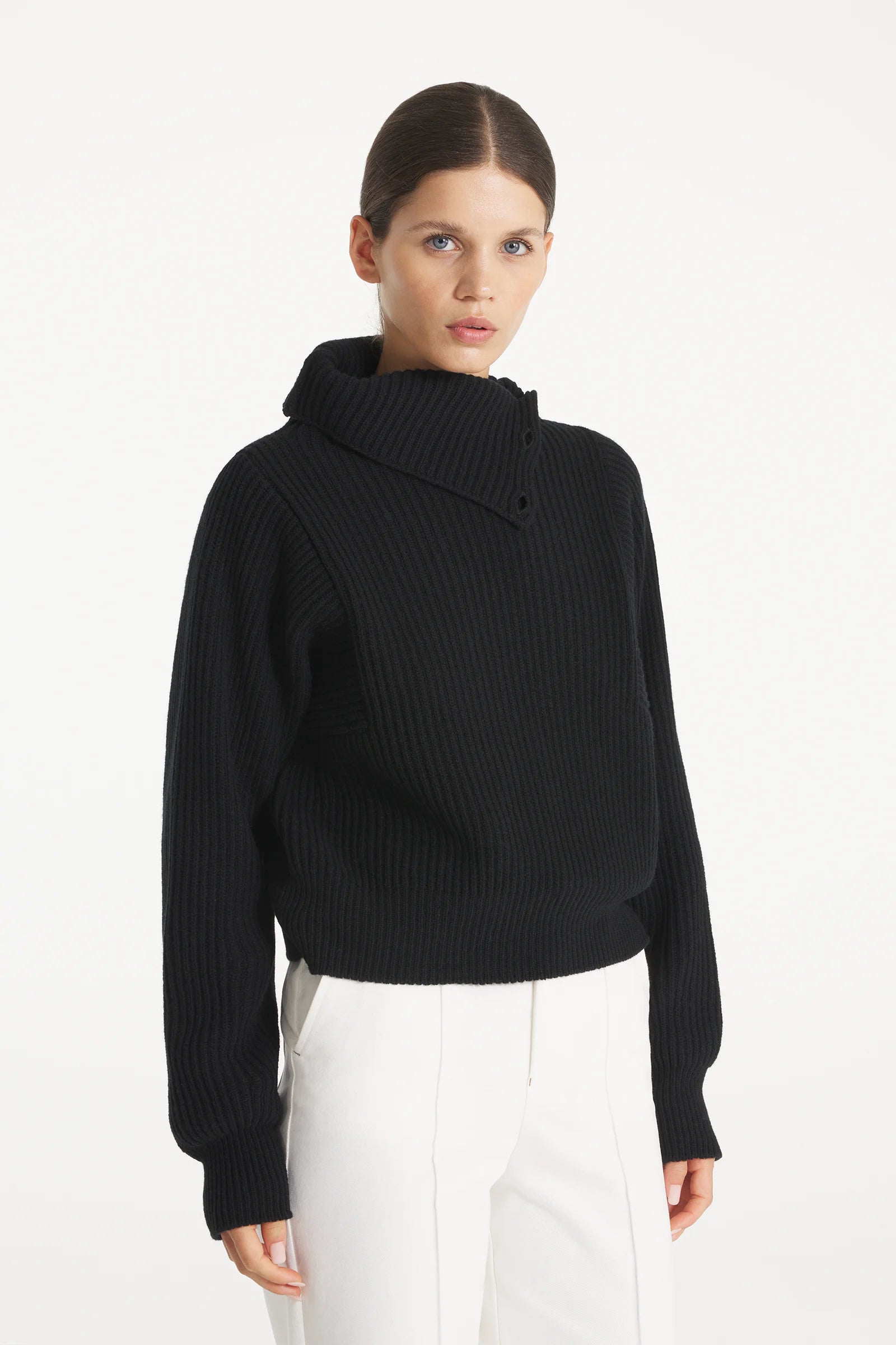 Samion – Pull maille cotelée