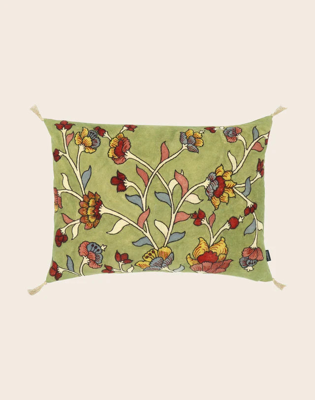 Coussin Kalamkari