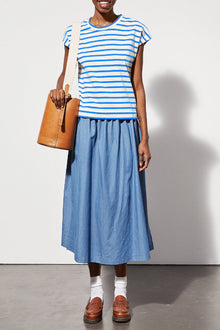 Théoxane - Short-sleeved sailor top