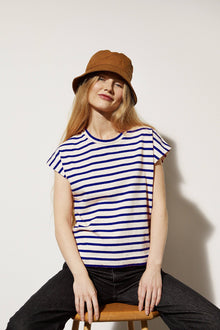 Théoxane - Short-sleeved sailor top