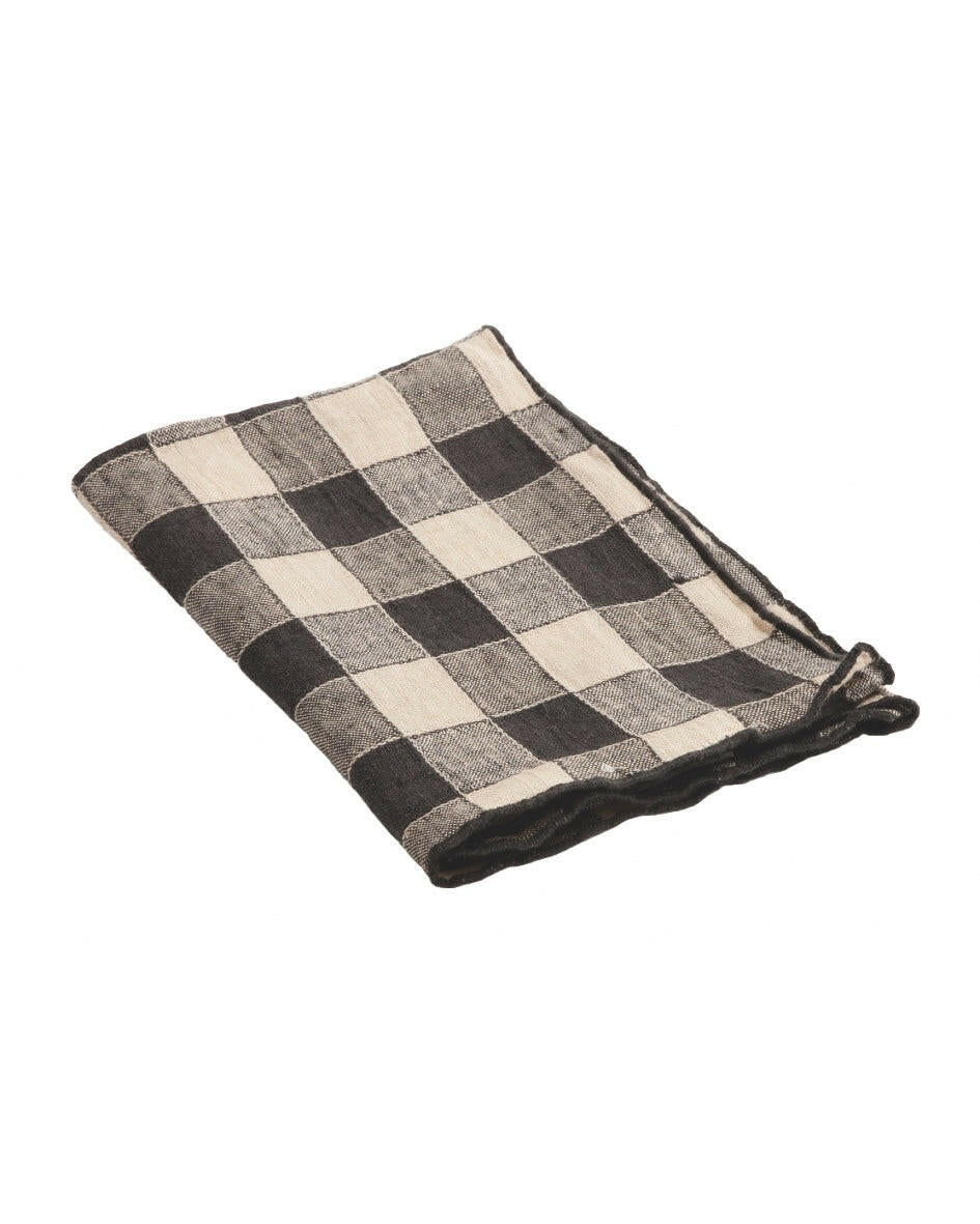 Serviette de table - Bourdon Toile Vintage Vichy