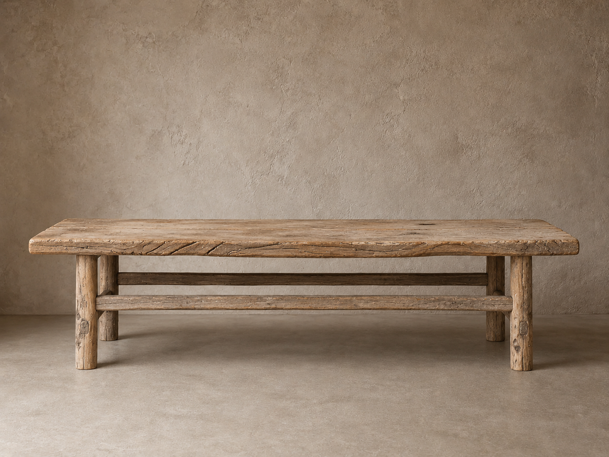 Poplar coffee table - Unique piece