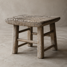 Old Elm Stool - Unique Piece