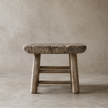 Old Elm Stool - Unique Piece