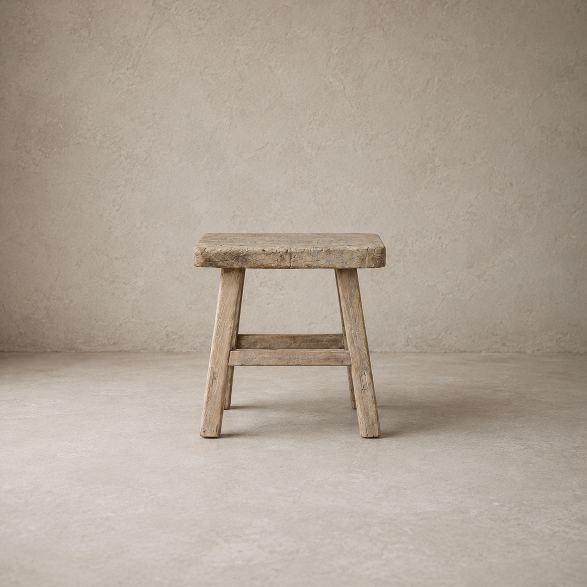 Old Elm Stool - Unique Piece