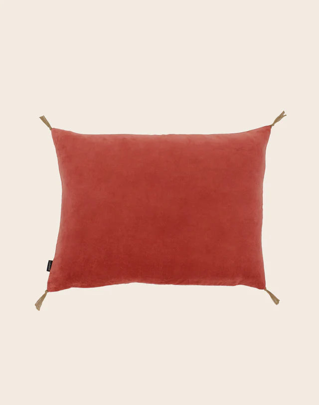 Coussin Velours Lavé