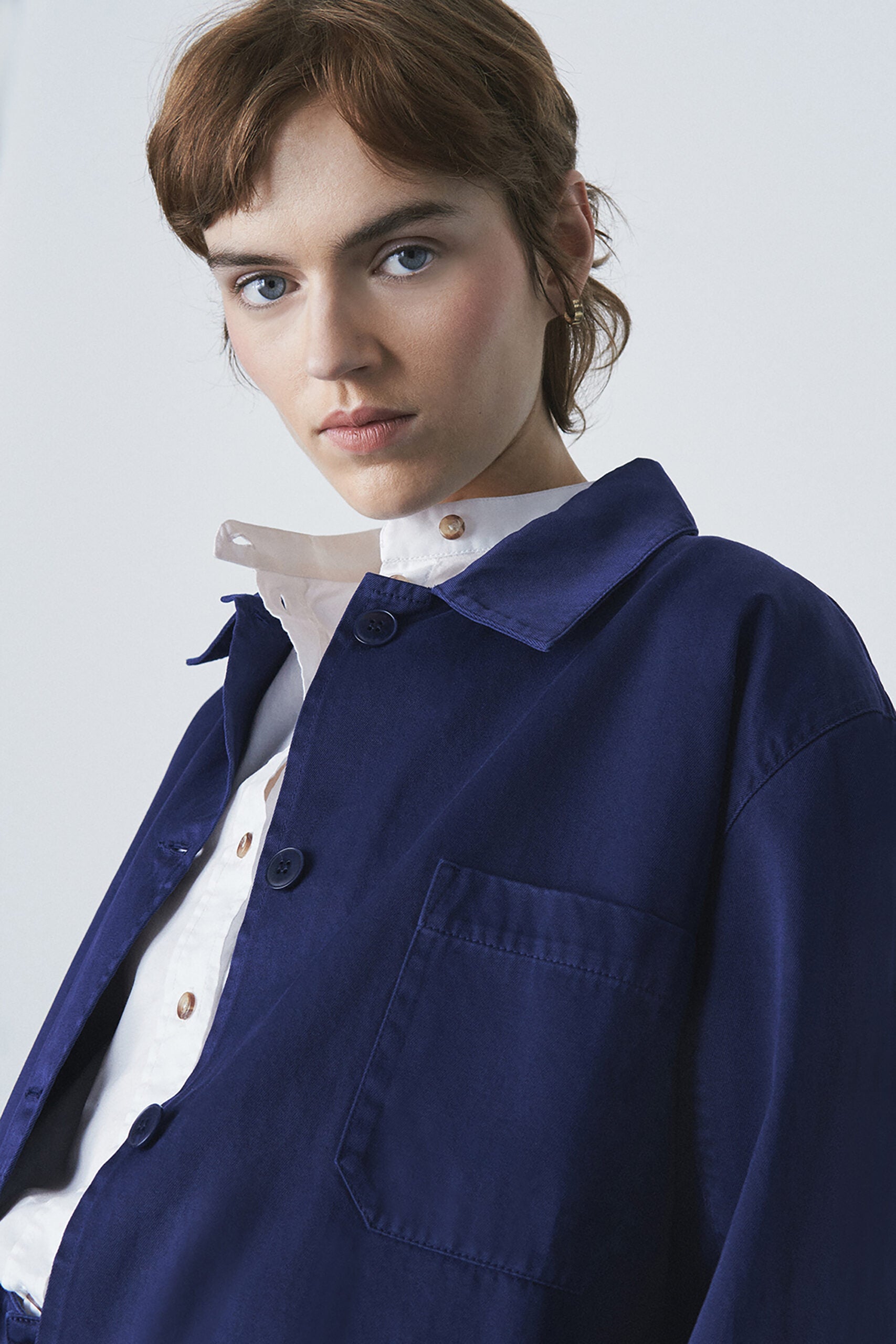 Veste de travail en gabardine - Femme