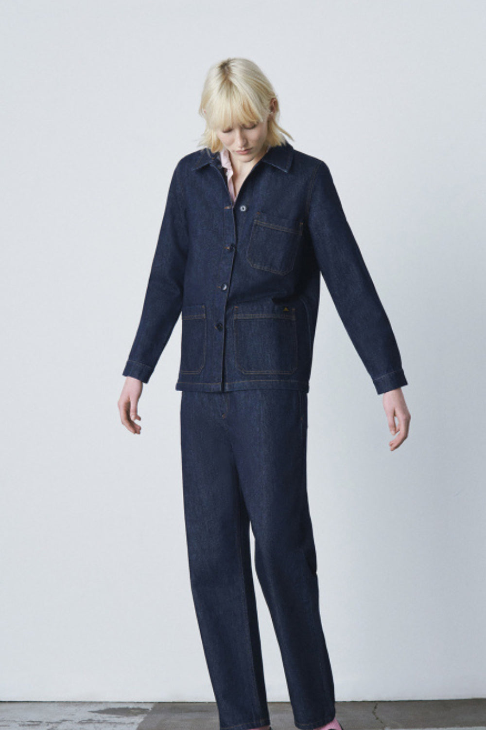 Vannes/Victorine - Veste de travail en denim